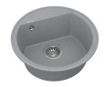 Кухонна мийка гранітна Vankor Easy, 45x45, сірий (EASY EMR 01.45 GRAY)
