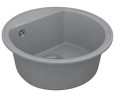 Кухонна мийка гранітна Vankor Easy, 45x45, сірий (EASY EMR 01.45 GRAY)