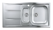 Кухонна мийка сталева Grohe K400, 98x51 (31569SD0)