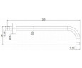 Кронштейн для верхнего душа Genebre Tau (B65113 18)