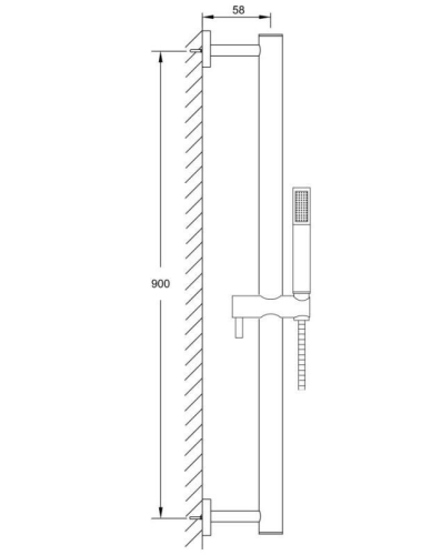 Душевой гарнитур Steinberg Serie 100 (100 1601)