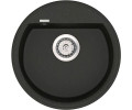 Кухонна мийка гранітна Vankor Easy, 45x45, чорний (EASY EMR 01.45 BLACK)