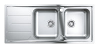 Кухонна мийка сталева Grohe K500, 116x50 (31588SD0)