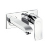 Cмеситель для умывальника Hansgrohe Metris, однорычажный, хром (31085000)