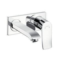 Змішувач для умивальника Hansgrohe Metris, одноважільний, хром (31085000)