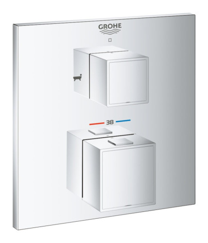 Термостат Grohe Grohtherm Cube, хром (24155000)