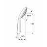 Ручной душ Grohe Euphoria Massage (27221001)