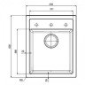 Кухонная мойка гранитная Franke SID 610, 53x43, сахара (114.0497.990)