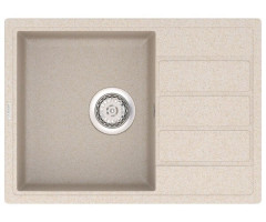 Кухонная мойка гранитная Vankor Easy, 62x44, бежевый (EASY EMP 02.62 BEIGE)