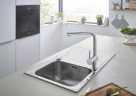 Кухонная мойка стальная Grohe K500, 86x50 (31571SD0)