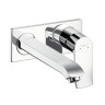 Cмеситель для умывальника Hansgrohe Metris, однорычажный, хром (31086000)