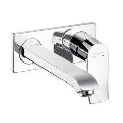 Змішувач для умивальника Hansgrohe Metris, одноважільний, хром (31086000)