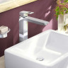 Cмеситель для умывальника Grohe Eurocube, однорычажный, хром (23406000)