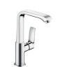 Cмеситель для умывальника Hansgrohe Metris, однорычажный, хром (31087000)