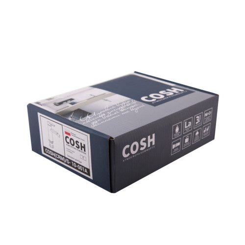 Смеситель для биде Cosh, однорычажный, хром (COSHCRMS10001A)