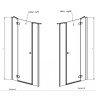 Душевые двери Radaway Essenza New DWJS 140L, левые (385033-01-01L)