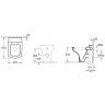 Унитаз напольный Villeroy&Boch Bellevue (566510R1)