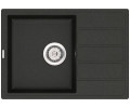 Кухонна мийка гранітна Vankor Easy, 62x44, чорний (EASY EMP 02.62 BLACK)