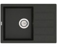 Кухонная мойка гранитная Vankor Easy, 62x44, черный (EASY EMP 02.62 BLACK)