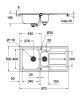Кухонная мойка стальная Grohe K500, 97x50 (31572SD0)