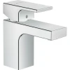 Смеситель Hansgrohe Vernis Shape для раковины со сливным гарнитуром