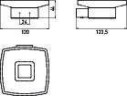 Мыльница Emco Loft (0530 001 00)