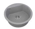 Кухонная мойка гранитная Vankor Tera, 50x50, серый (TERA TMR 01.50 GRAY)