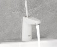 Cмеситель для умывальника Grohe Eurodisc, джойстик, белый (23425LS0)