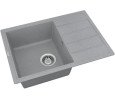 Кухонная мойка гранитная Vankor Easy, 62x44, серый (EASY EMP 02.62 GRAY)
