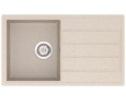 Кухонная мойка гранитная Vankor Easy, 76x44, бежевый (EASY EMP 02.76 BEIGE)