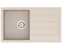 Кухонная мойка гранитная Vankor Easy, 76x44, бежевый (EASY EMP 02.76 BEIGE)