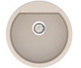 Кухонная мойка гранитная Vankor Tera, 50х50, бежевый (TERA TMR 01.50 BEIGE)