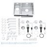 Кухонная мойка стальная Grohe K700U, 58x44 (31576SD0)