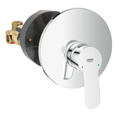 Cмеситель для душа Grohe BauEdge, однорычажный, белый (29078000)