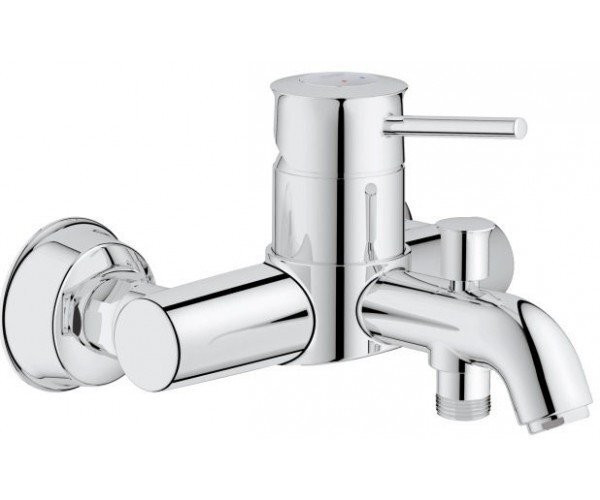 Смеситель для ванны Grohe BauClassic, однорычажный, хром (32865000)