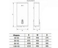 Бойлер Roda, 100 (AQUA INOX 100 VS)