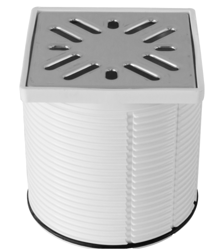 Надставка для трапа Styron, решётка, 10х10 (STY-505-100)