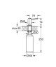 Дозатор для жидкого мыла Grohe Contemporary (40536000)