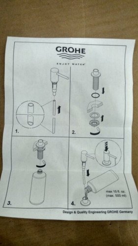 Дозатор для жидкого мыла Grohe Contemporary (40536000)