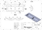 Умывальник DELLA 1200D MIRASOFT