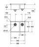 Кухонна мийка сталева Grohe K700U, 58x44 (31577SD0)