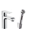 Змішувач для умивальника Hansgrohe Metris, одноважільний, хром (31285000)