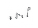 Смеситель для ванны Grohe BauEdge, двухвентильный, хром (2512000A)