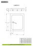 Душевой поддон Radaway Laros D, 120x90 (SLD91217-01)