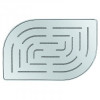 Верхній душ Jaquar Maze (OHS-CHR-85859M)