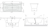 Ванна кварилова Villeroy&Boch La Belle, 180х80 (UBQ180LAB2PDT1V-01)