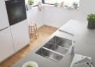 Кухонная мойка стальная Grohe K700U, 76x45 (31575SD0)
