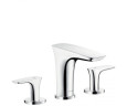 Cмеситель для умывальника Hansgrohe PuraVida, двухвентильный, хром (15073000)