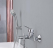 Смеситель для ванны Grohe BauEdge, однорычажный, хром (23334000)