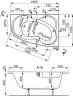 Ванна акриловая Vagnerplast Melite, левая, 160x105 (VPBA163MEL3LX-01)